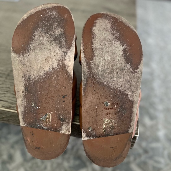 ANINE BING Lizzie Slides Cognac Size 41 see pics - Picture 11 of 17